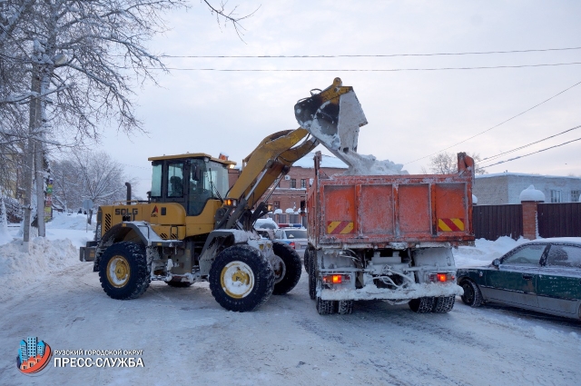 На полное устранение последствий снегопада в Рузском городском округе потребуется до двух суток
