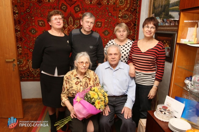 Глава Рузского городского округа поздравил ветерана с 90-летием
