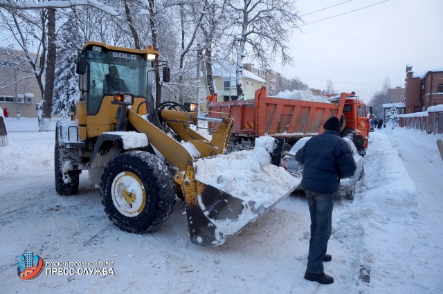 В адрес Главы Рузского округа приходят благодарности от жителей за своевременную уборку снега