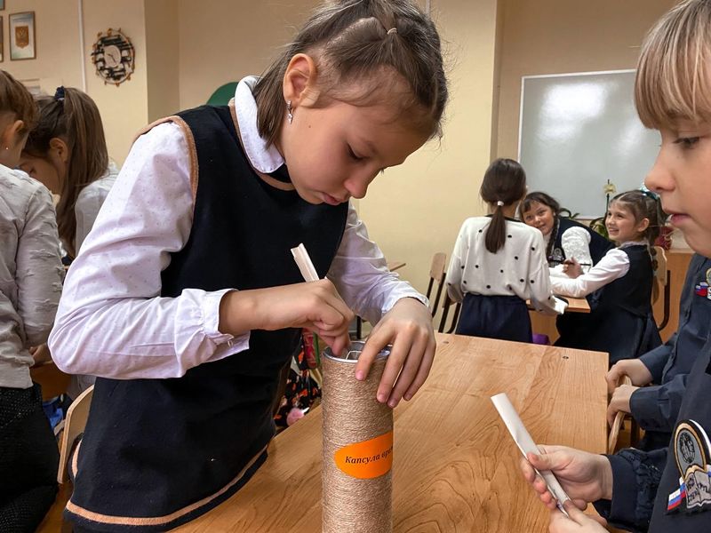 Рузская библиотека провела встречи с учениками второй школы