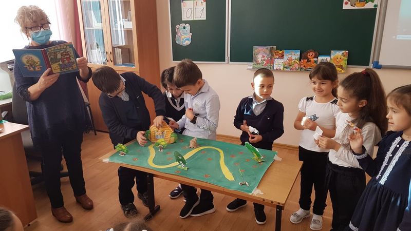 Тучковская библиотека провела театрализованные занятия