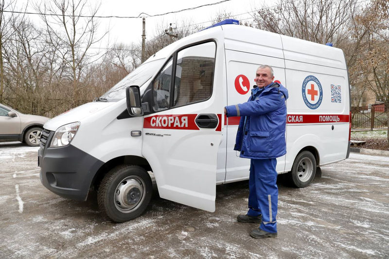 На Рузскую подстанцию скорой медицинской помощи прибыл новый автомобиль