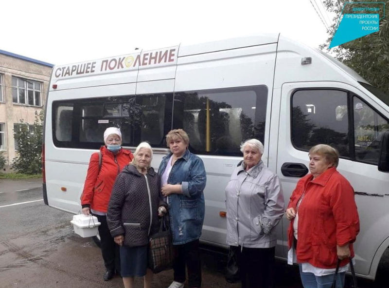 В Рузском округе пенсионеров из сельской местности доставляют на диспансеризацию