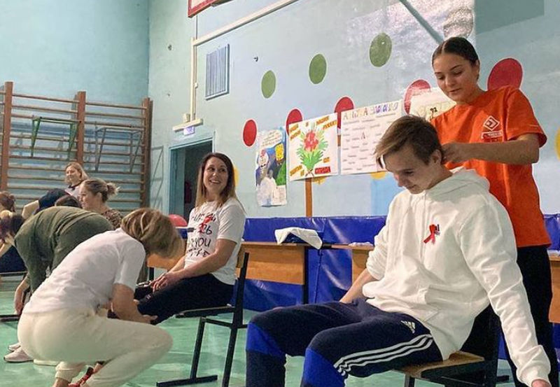 Тучковцы участвовали в веселых соревнованиях