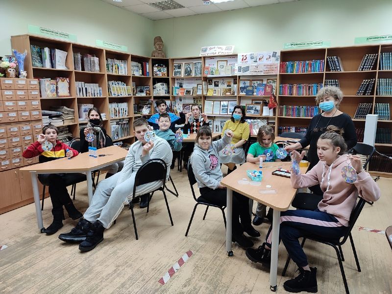 Тучковская библиотека провела мастер-класс