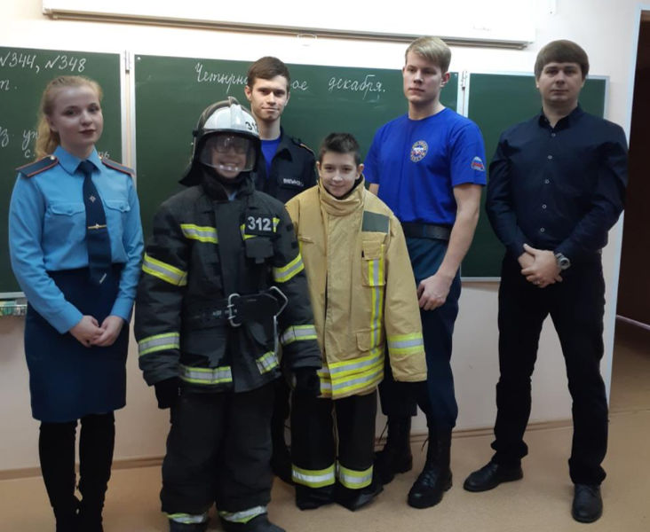  Рузским школьникам напомнили правила безопасности