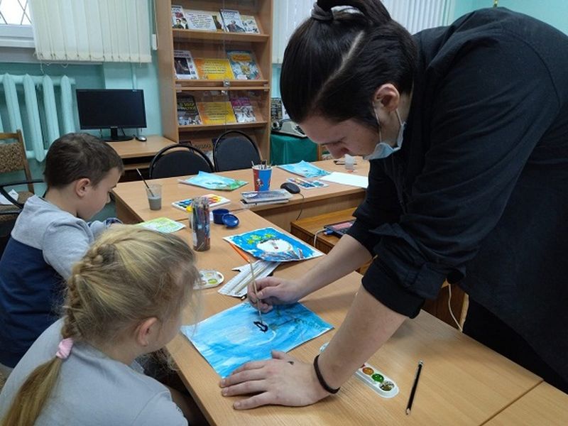 Рузскую библиотеку посетили юные жители города