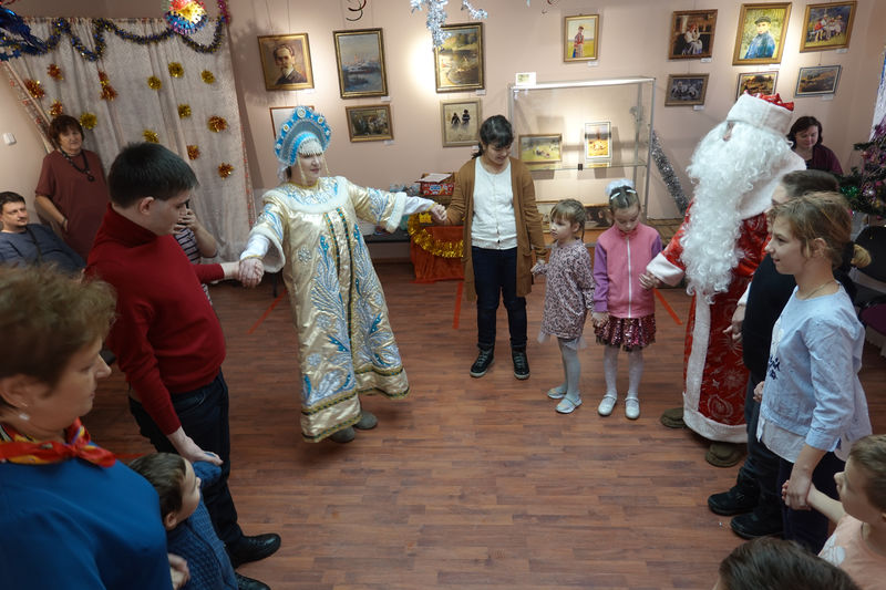 Новогоднюю ёлку провели в Рузском краеведческом музее 