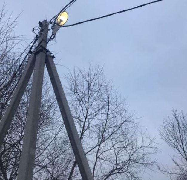  В Рузском округе меняют лампы в светильниках