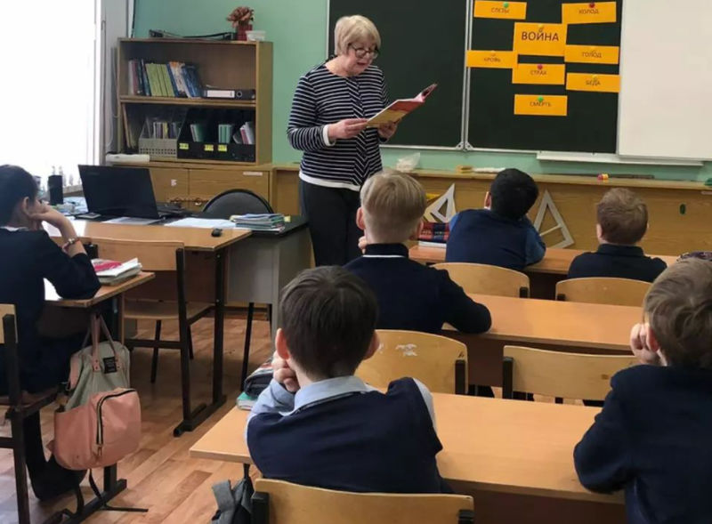  Дороховские школьники слушали рассказы о Сталинградской битве