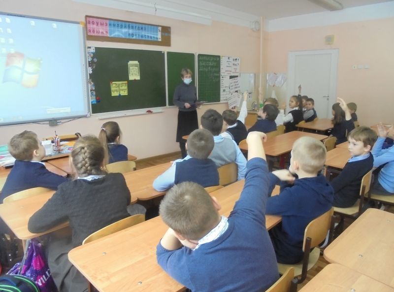 Учащиеся Нестеровского лицея поговорили о безопасности в зимний период
