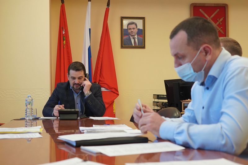 Глава Рузского округа провел прием граждан