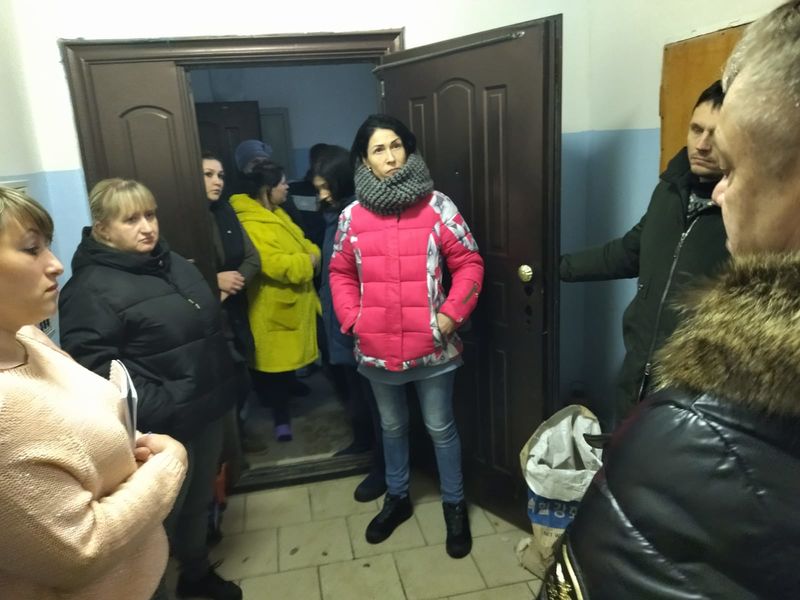 Михаил Жаров провел собрание жителей дома в Дорохово