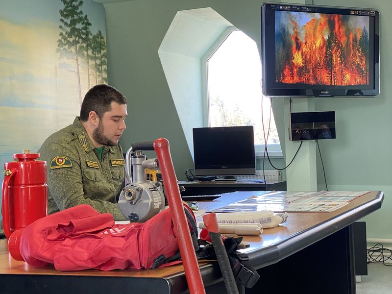 Звенигородского филиала «Мособллес» готовится к пожароопасному сезону