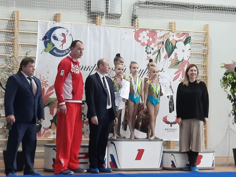 Рузские гимнастки заняли 1-е место
