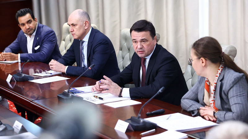 Андрей Воробьев обсудил вопросы импортозамещения с представителями бизнеса Подмосковья