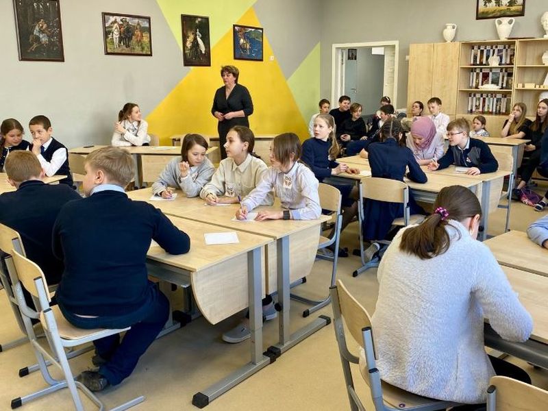 Тучковские школьники участвовали в математической игре