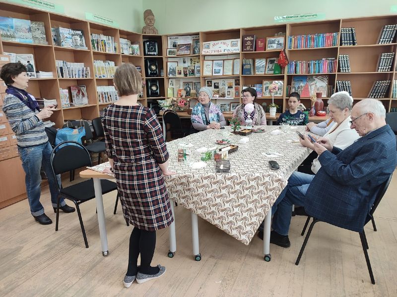 В Тучковской библиотеке прошла встреча