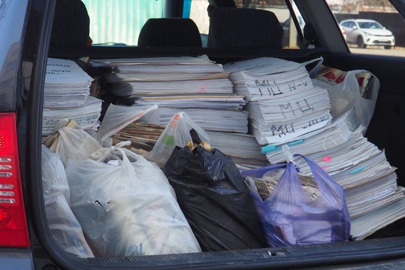 Молодежный центр Рузского округа отправил макулатуру на переработку