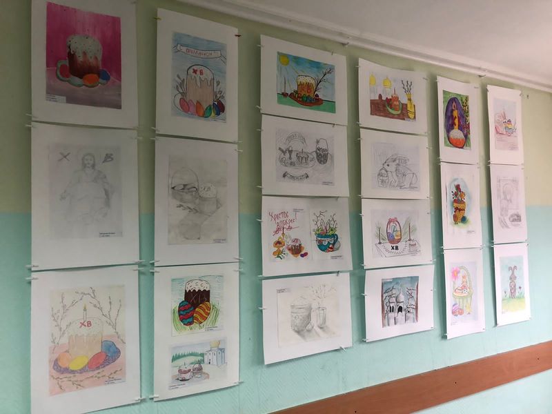 Рузские школьники подготовили выставку рисунков и поделок