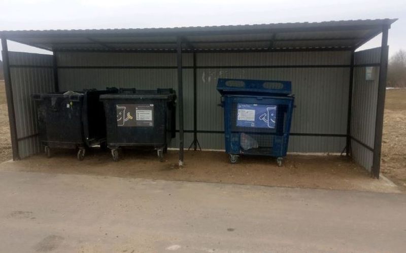 В Рузском округе приводят в порядок контейнерные площадки