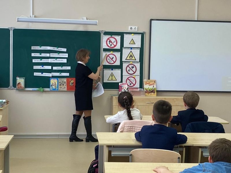 Тучковским школьникам – о пожарной безопасности в быту