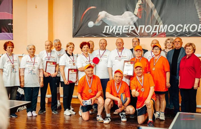 Рузские пенсионеры-теннисисты вышли в финал областного турнира