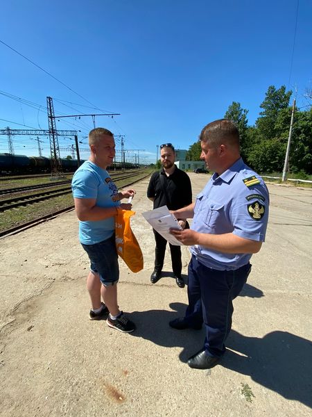 В Тучково прошел рейд по безопасности на железнодорожных путях