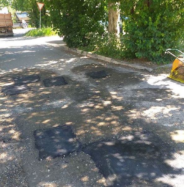 В Рузском округе ремонтируют дороги 