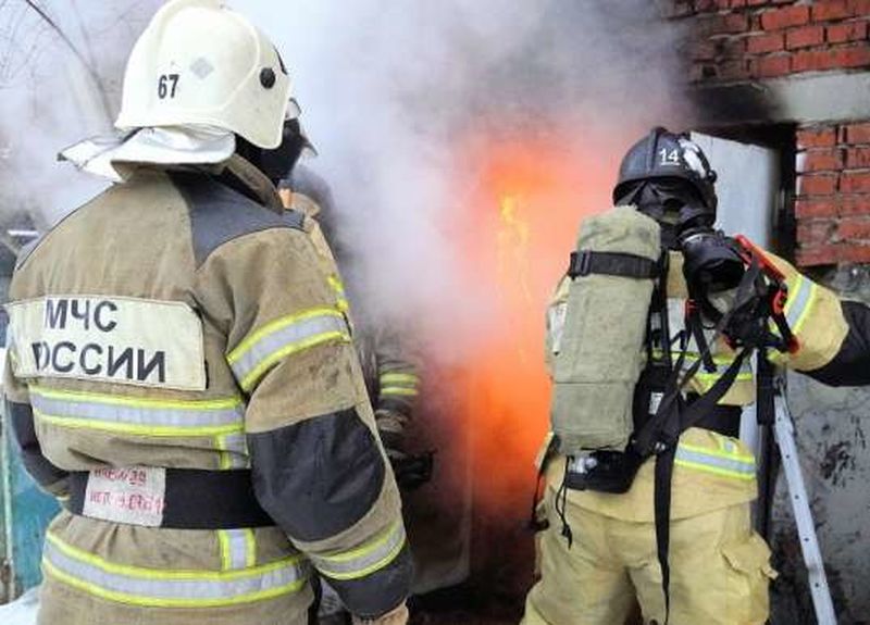 Пожарные Рузского округа тушили бани и мусор
