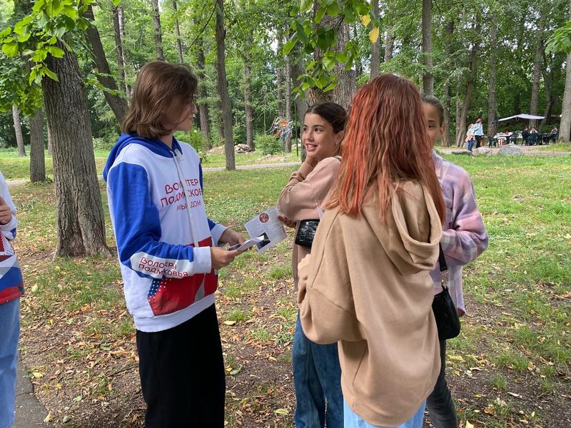 Рузские волонтеры – за здоровый образ жизни