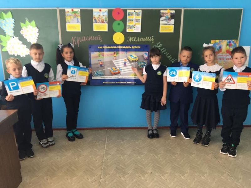 В Лидинской школе прошли уроки ПДД 