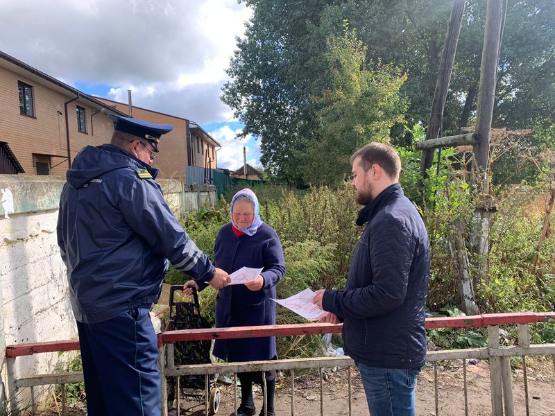 Дороховчанам – о безопасности на железной дороге