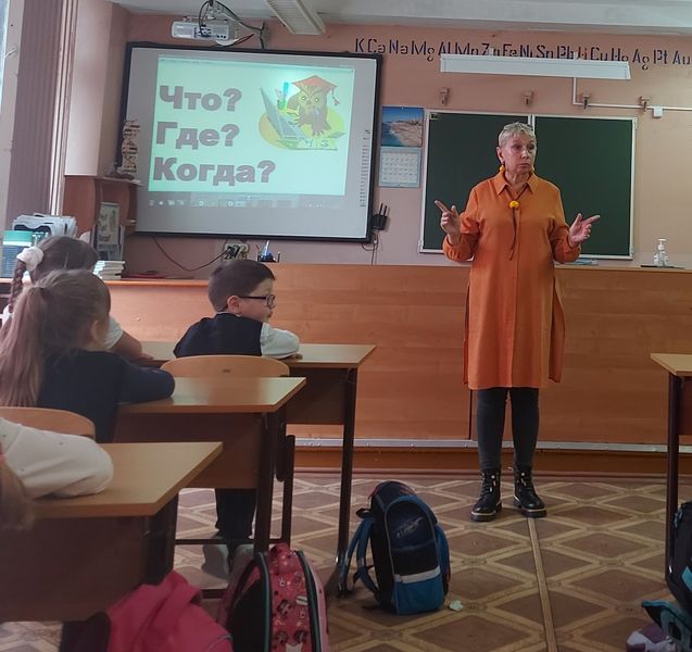В Нововолковской школе прошла интеллектуальная игра