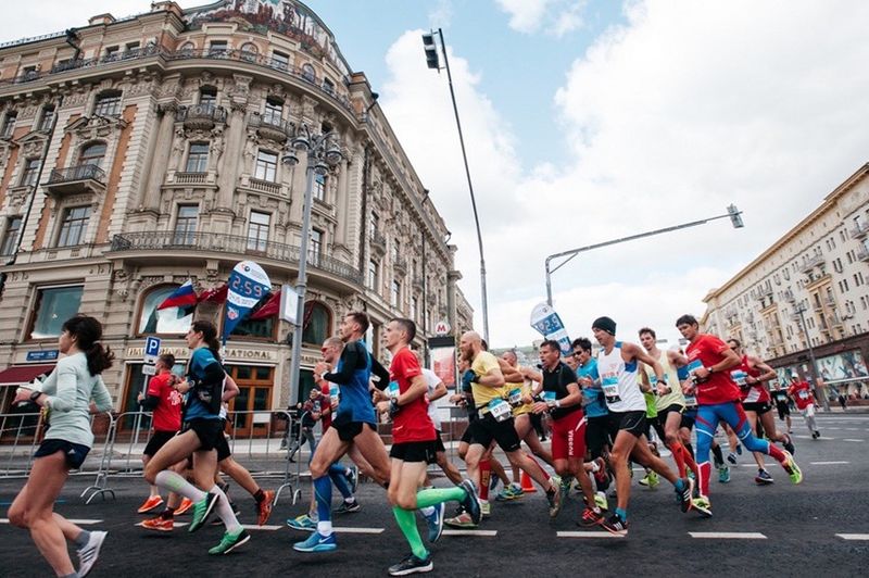 Ружане побывали на Московском марафоне