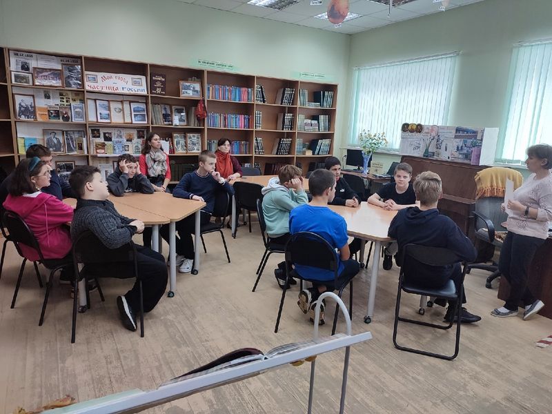 В Тучковской библиотеке состоялся праздник тикающих часов
