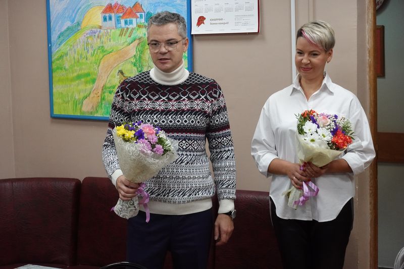 Сергей Прибытков поздравил пенсионеров