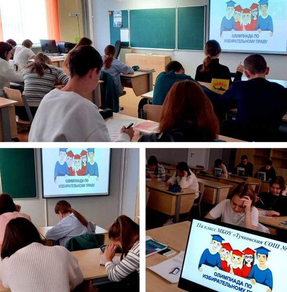 Тучковские школьники участвовали в олимпиаде