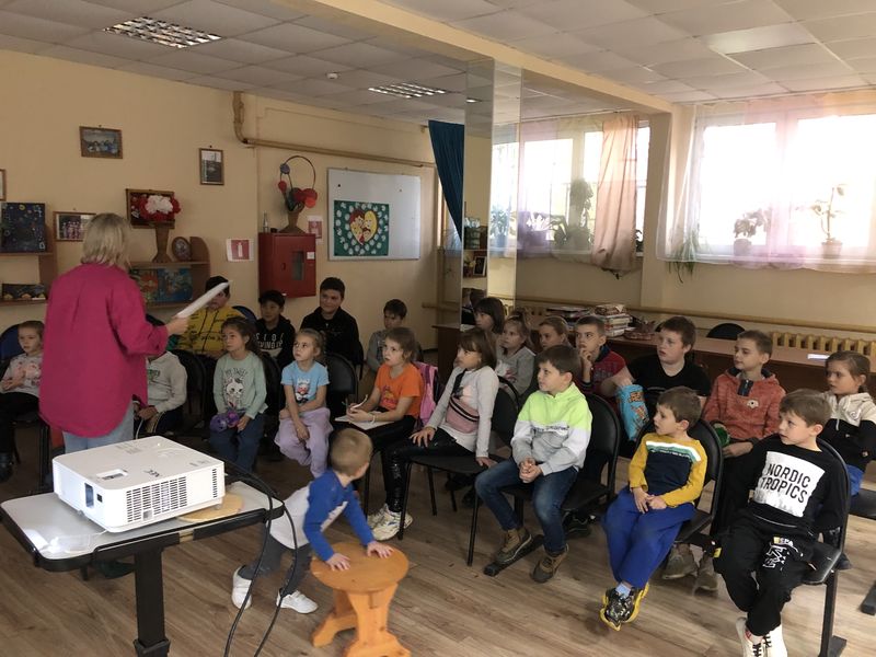 Юные беляногорцы изучали географию