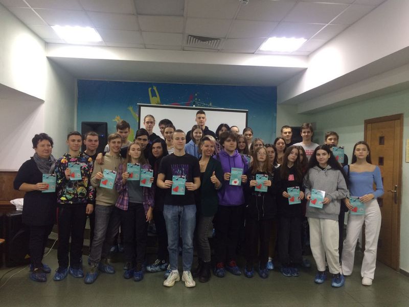 Учащиеся Рузской школы №2 посетили Ресурсный центр волонтеров