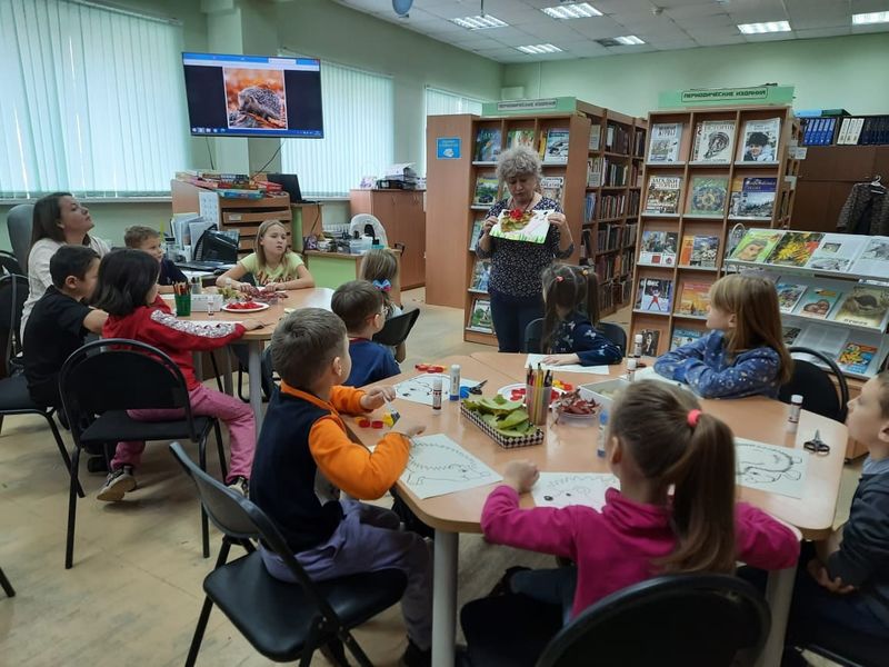 Субботний мастер-класс в Тучковской библиотеке