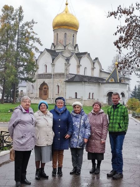 Пенсионеры Рузского округа – на экскурсии в Звенигороде