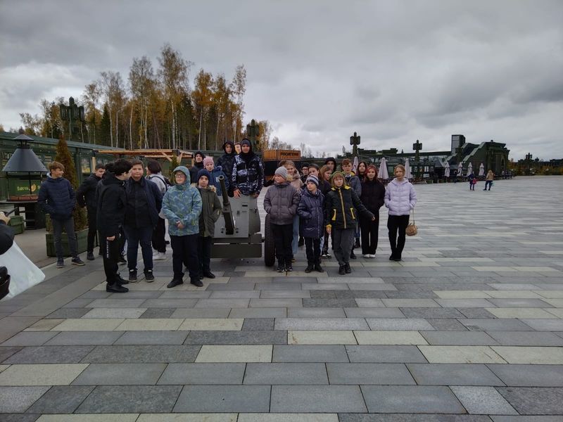 Тучковские школьники прошли «Дорогой памяти»