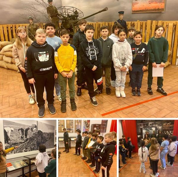 Тучковские школьники побывали в военно-историческом музее
