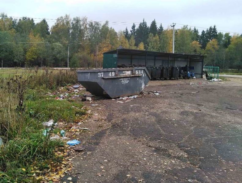 ГУСТ Московской области напомнил о необходимости содержать контейнерные площадки в чистоте