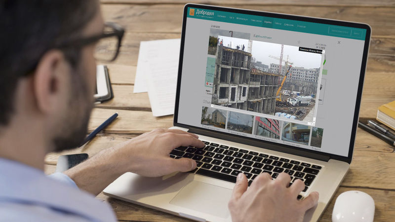 Наблюдать за ходом строительства многоквартирных домов можно онлайн в Подмосковье