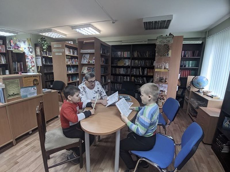 В Тучковской библиотеке прошел литературный урок