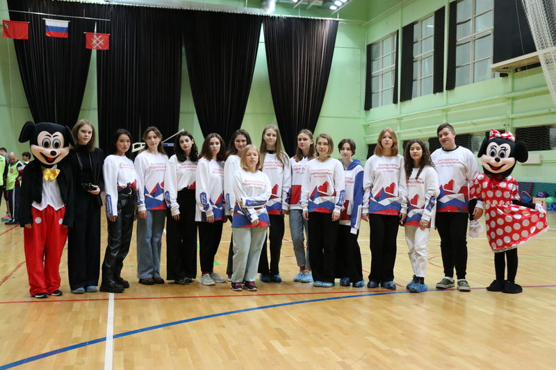 Рузские волонтеры – на спартакиаде для дошкольников муниципалитета