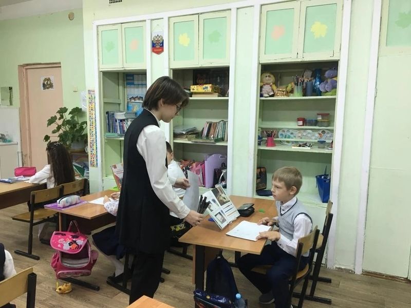 Волонтеры Космодемьянской школы провели мастер-классы