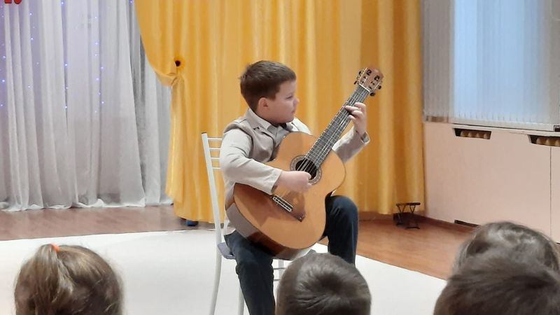 Ученики Рузской школы искусств – на празднике в детском саду 